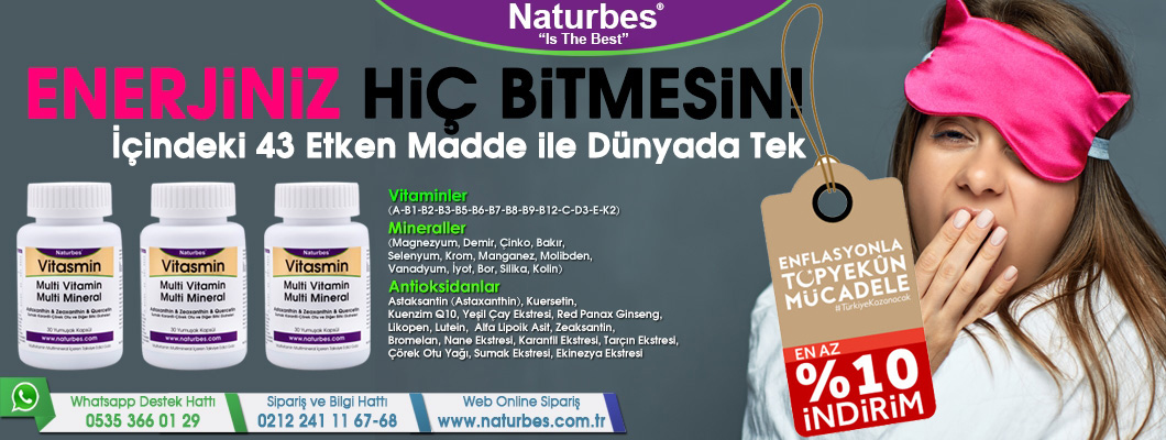 VİTASMİN Vitasmin İçindeki 43 Etken Madde ile Multivitamin